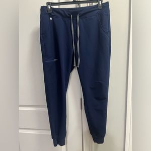 FIGS navy Zamora scrub